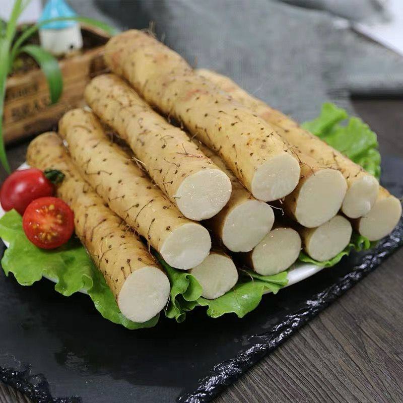 河北小白嘴山药新鲜软糯净重3斤装铁棍山药淮山药蔬菜