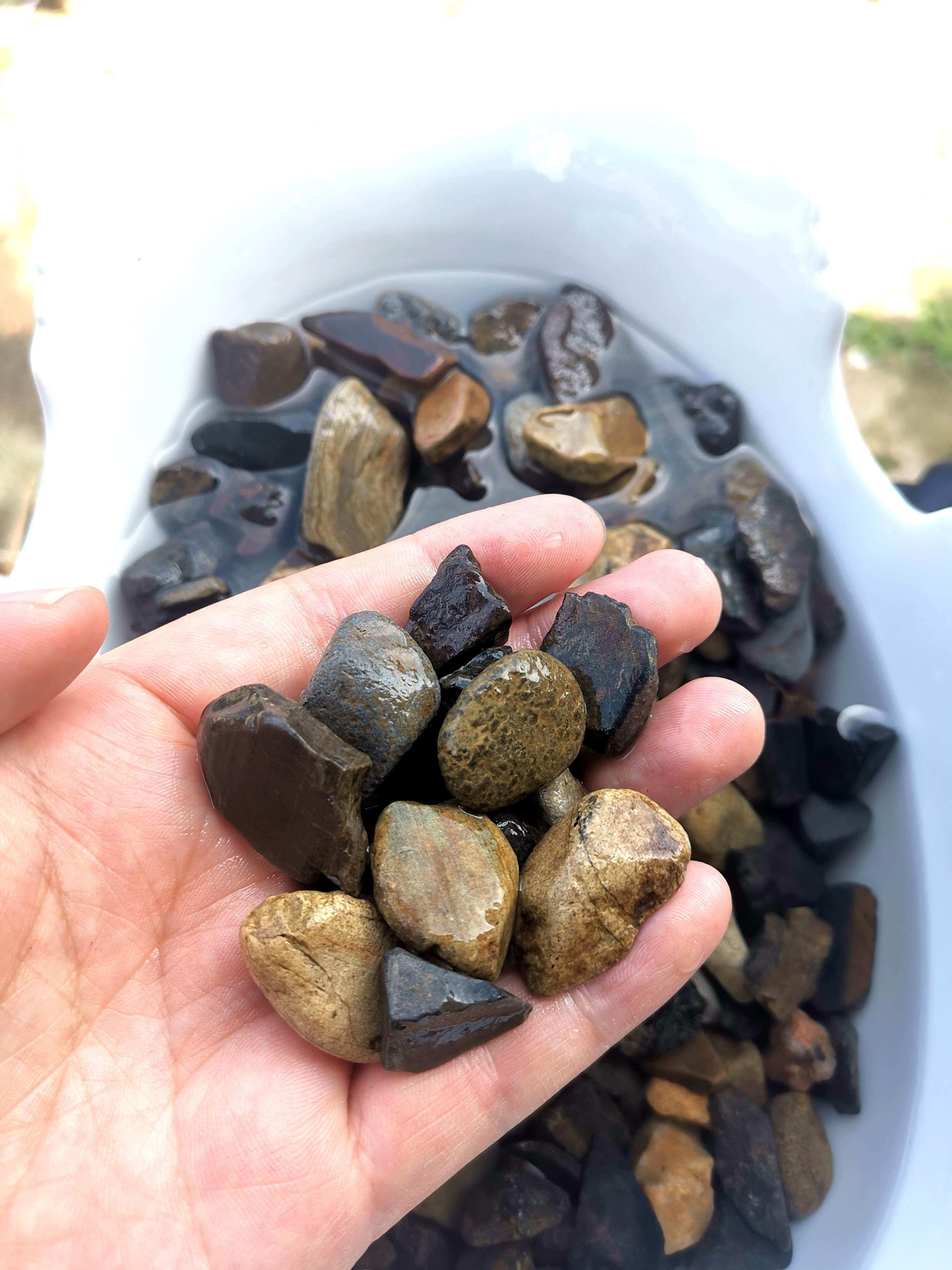 装饰沙溪造景天然溪流流沙鱼缸底砂大矶流石造景