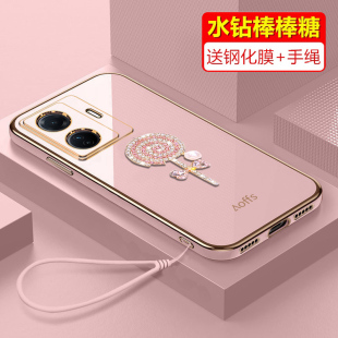 vivos15e手机壳vivo S15e镜头全包软套5G保护V2190A防摔viovs水钻vovis棒棒糖vivis个性vovos甜美e5g女生新款