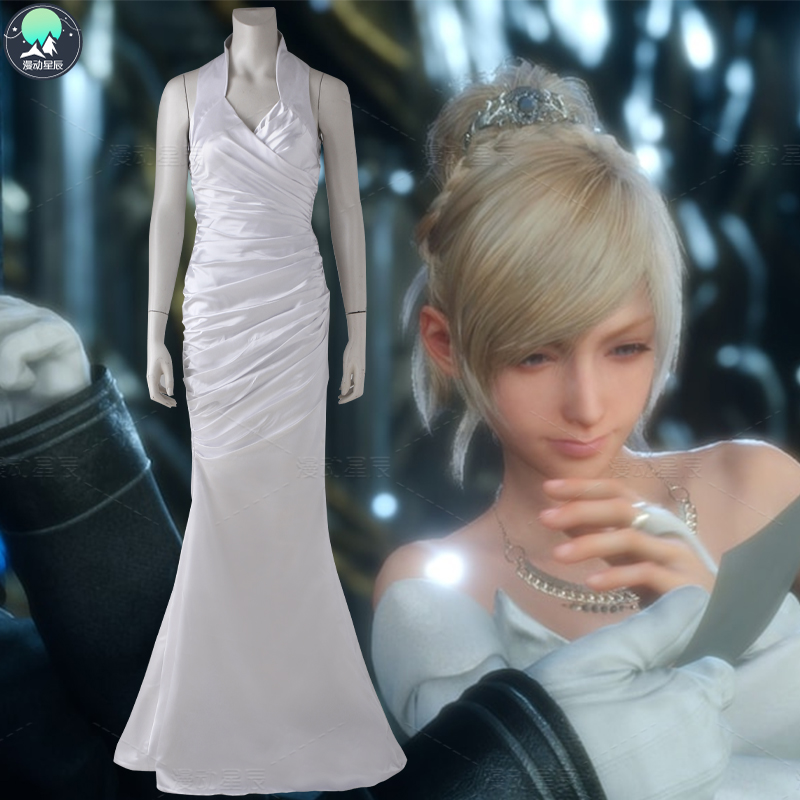 热销露娜cos_漫动星辰 最终幻想15cos 露娜弗蕾亚 诺克斯芙尔雷