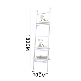新品卫生间梯形多层收纳架浴室落地毛巾架家用多功能免打孔靠墙置