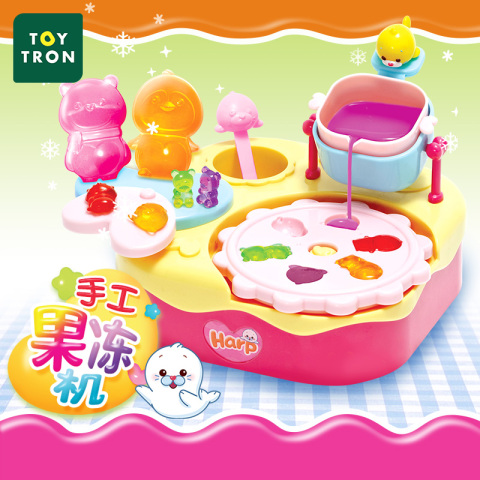韩国Toytron玩具儿童手工果冻制作机家用布丁磨具创意自制果冻机