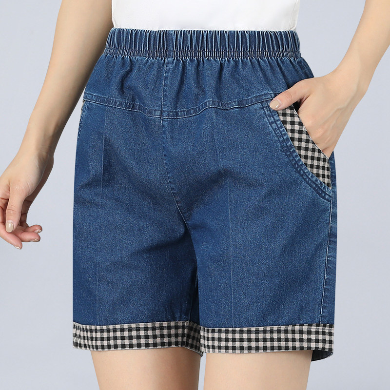 中老年夏季短裤女薄款外穿