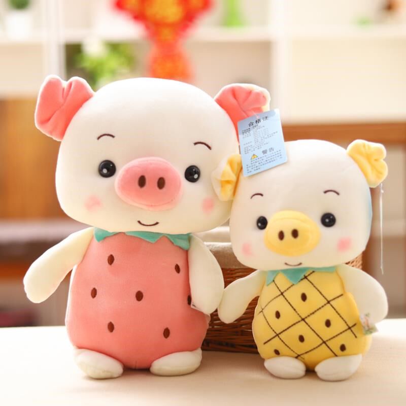 金猪娃娃开运可爱玩具生肖猪毛绒新年玩偶卡通公仔猪情侣小号属猪