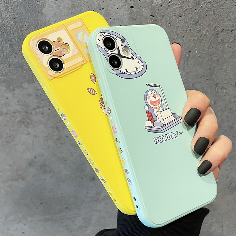 卡通猫咪适用iphone12pro max苹果11手机壳硅胶11promax防摔12男女