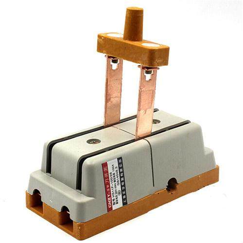 凯之讯hs11f-100/28s 倒顺双投刀开关 闸刀 100a单相 隔离开关 双