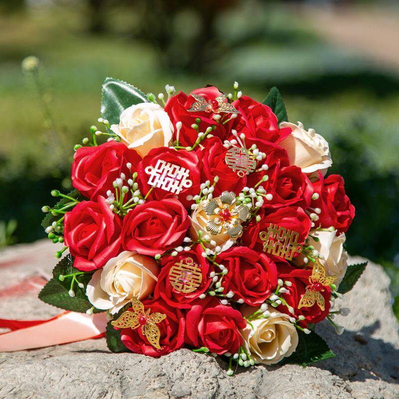 结婚手捧花大