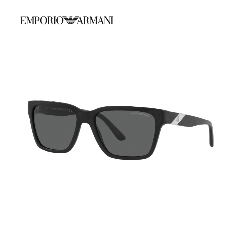 armani阿玛尼墨镜男2022新款复古哑光男士太阳眼镜0ea4177f