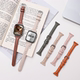 适用华为watch fit4手表带小蛮腰新款FIT4pro真皮雅致版腕带new替换带Fit3通用手环配件女款男高级感流行腕带