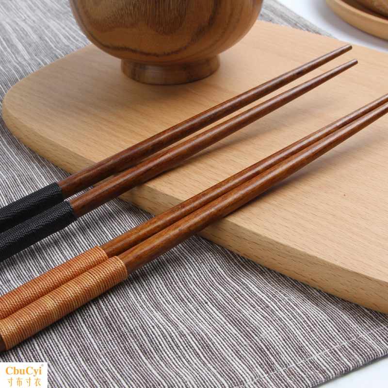 日式木质筷子尖头日本料理家用寿司筷子实木筷子套装10双定制包|ruв категории посуда, посуда, палочки - от Buy2taobao.com для оказания профессиональной услуги покупки агента Taobao