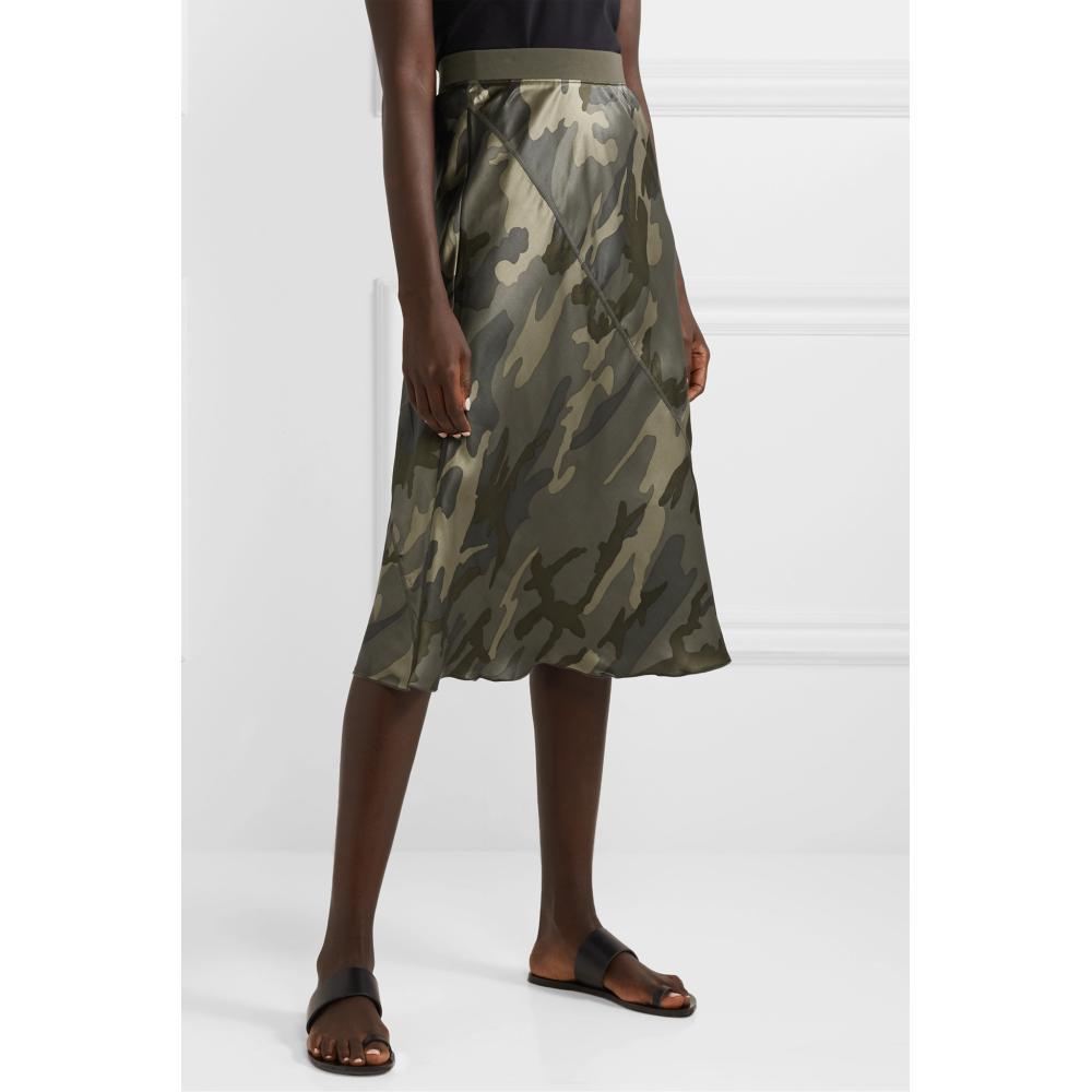 ATM 女军绿色迷彩印花丝缎高腰包臀中长款半身裙NET-A-PORTER|msdalam kategori Butik wanita / wanita, skirt - dari Buy2taobao.com untuk memberikan perkhidmatan ejen Taobao profesional membeli
