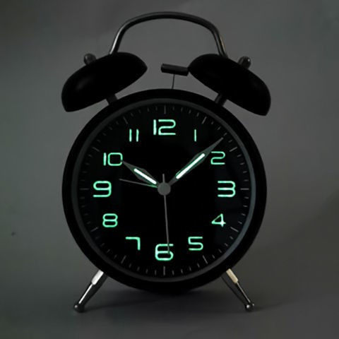 静音床头多功能创意表小闹钟学生用儿童卧室充电智能超大声音夜光