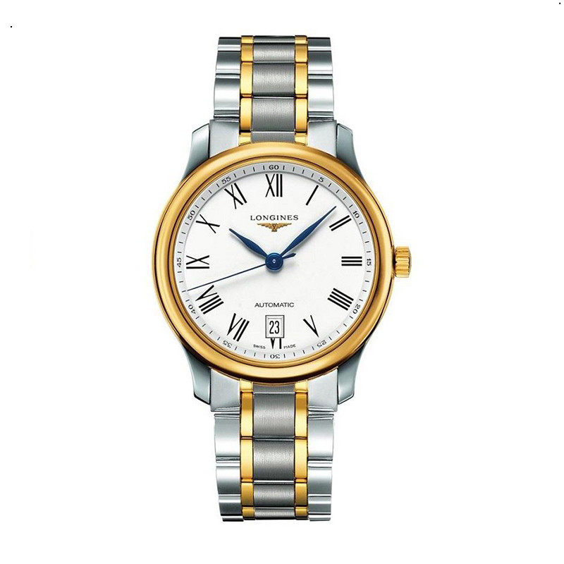 香港直邮 正品瑞士浪琴名匠系列机械男表 钢带手表l2.628.5.11.