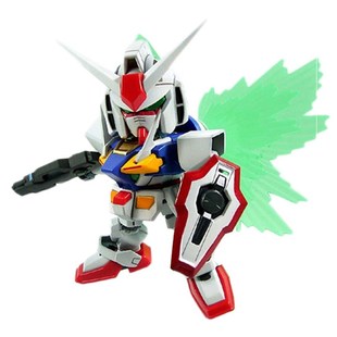 迷你q版sd敢达高达模型独角兽神闪翼00新安洲可变形爆甲手办