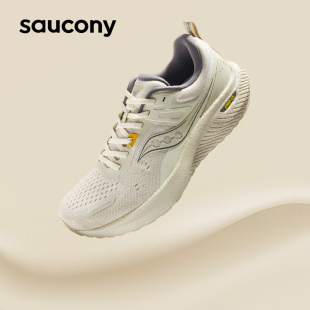 Saucony索康尼澎湃2跑鞋新款防泼水减震跑步鞋女款软弹运动鞋男鞋