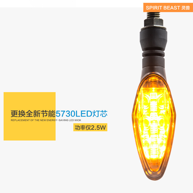 spirit beast电动车灯装饰GW250超亮防水LED Steering light在类目 摩托车/装备/配件, 其他摩托车用品中 - 来自Buy2taobao.com提供专业的淘宝代购服务