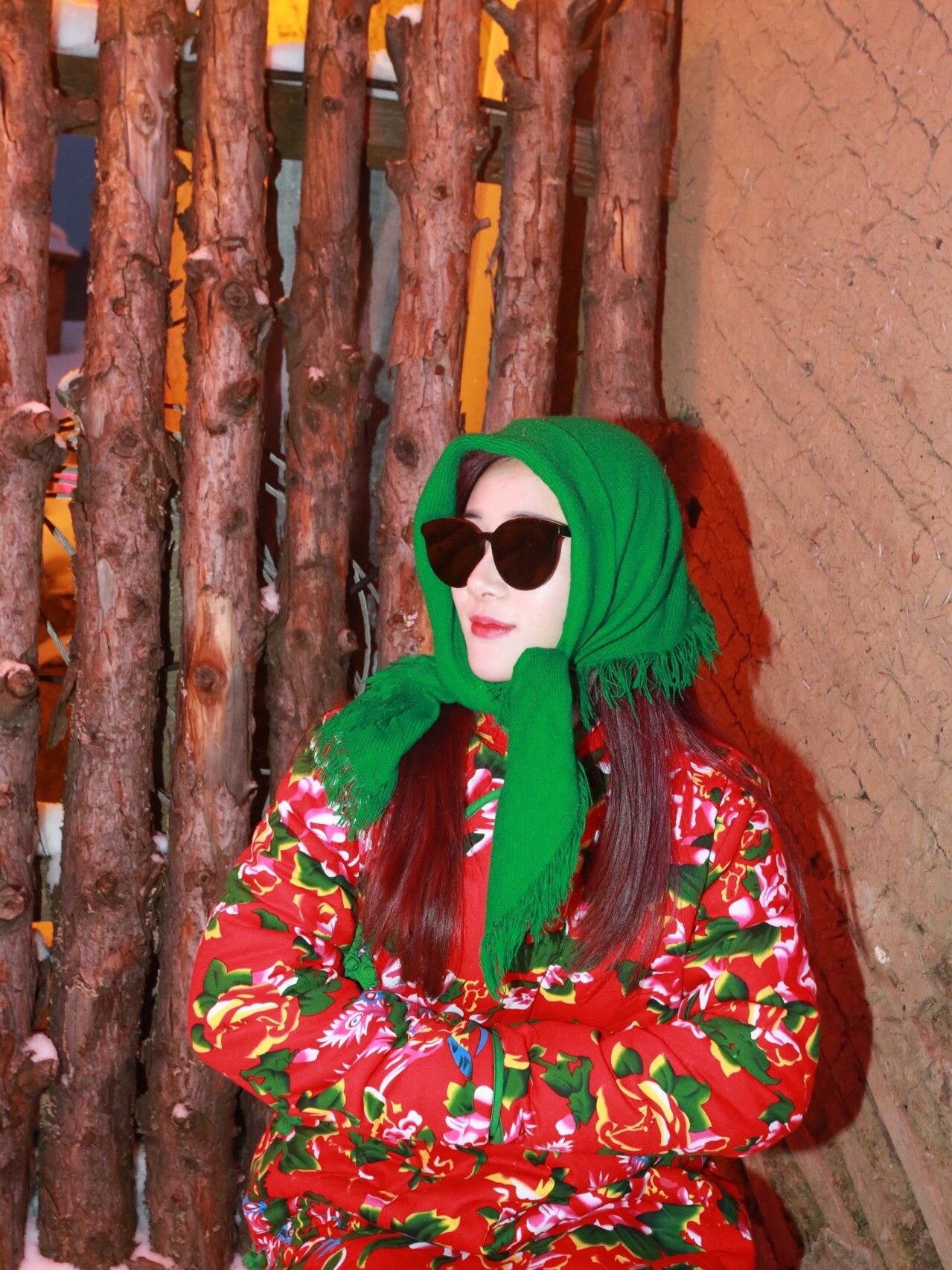 头巾女包头农村