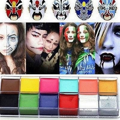 12 Colors Face Painting Paint Make Up Guide Rainbow Kit Setsin the Sports/Yoga/Fitness/Fans supplies , Dance/Aerobics/Gymnastics , Cheerleading , Cheerleaders painted category - from Buy2taobao.com to provide professional Taobao agent buy service