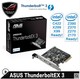 ASUS 华硕 ThunderboltEX 3 PCI-E 雷电3 扩展卡 40gb通道