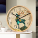 创意实木座钟摆放台式时钟家用客厅现代简约台钟摆件桌面钟表摆钟