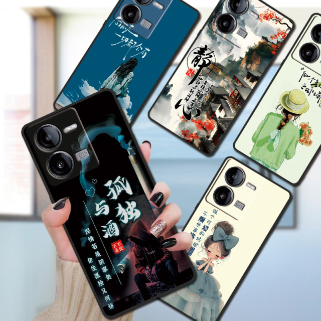 iqooz8手机壳V2314A全包边防摔vivoiqooz8硅胶软壳男女网红新款高级感爆款ioqoz8网红IpooZ8简约