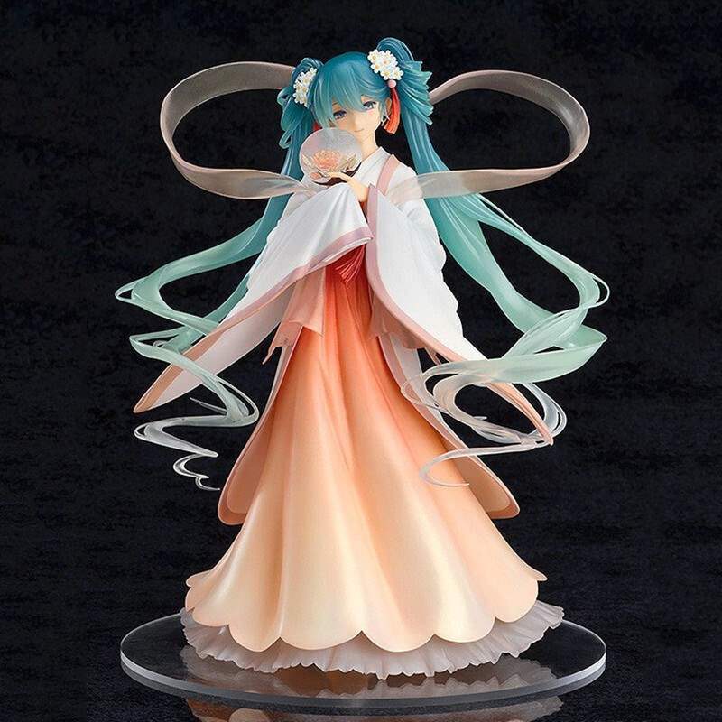 嫦娥初音初音未来手办中秋可爱摆件日版动漫人物潮玩盲盒