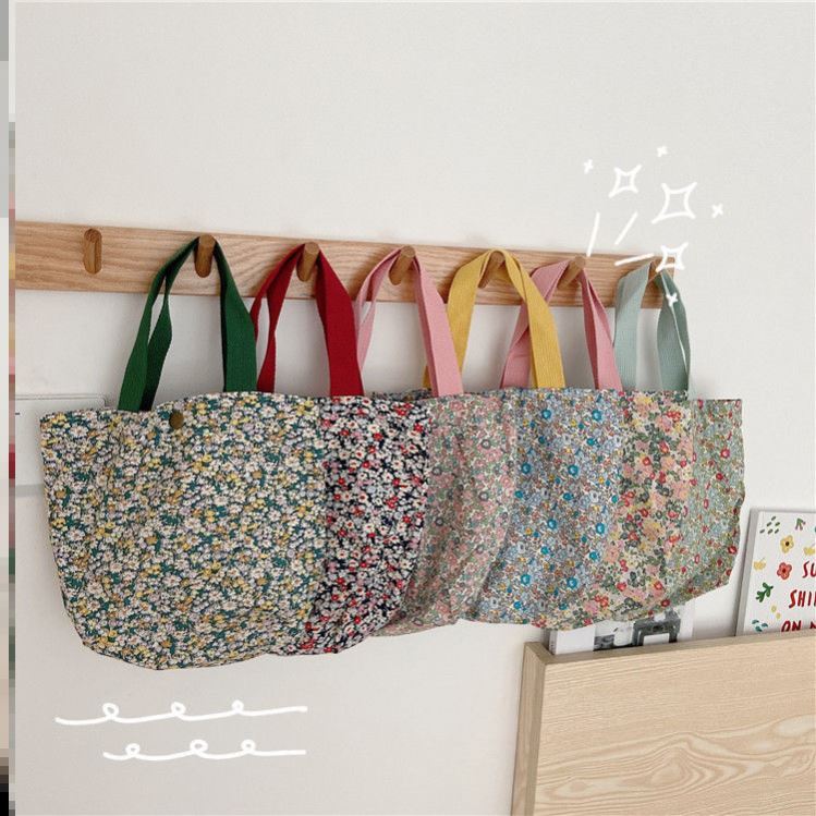 2021 new pattern Canvas bag Broken flowers Bag student Korean Edition literature The single shoulder bag Versatile Miniin the Leather/Lady bags/Men's bag, Ms. bags category - from Buy2taobao.com to provide professional Taobao agent buy service