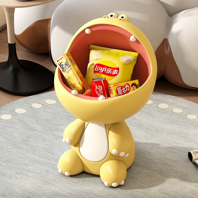 mska创意大嘴龙客厅落地收纳摆件电视柜旁卡通装饰品乔迁新居礼品