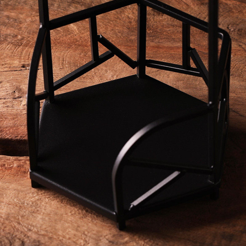 铁艺炉架炉台炭炉茶炉架子中式复古风炉底座茶道