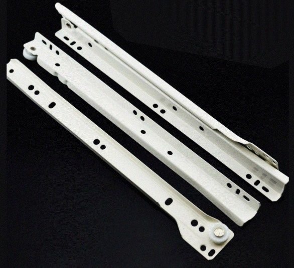 托底滑轮坚硬滚轮卧室电脑台式桌抽屉轨道厨房滑轨滑槽抽拉橱柜