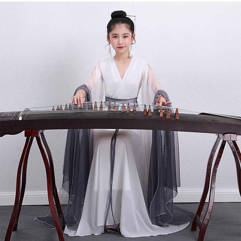 儿童演出服古筝表演服