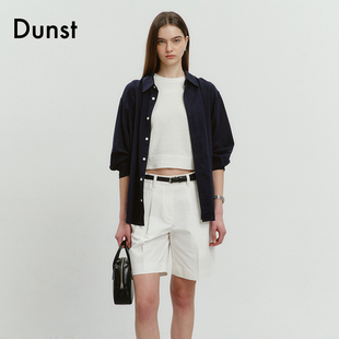 Dunst2024夏季新品百慕大奇诺短裤女士五分裤透气舒适UDPA4B228