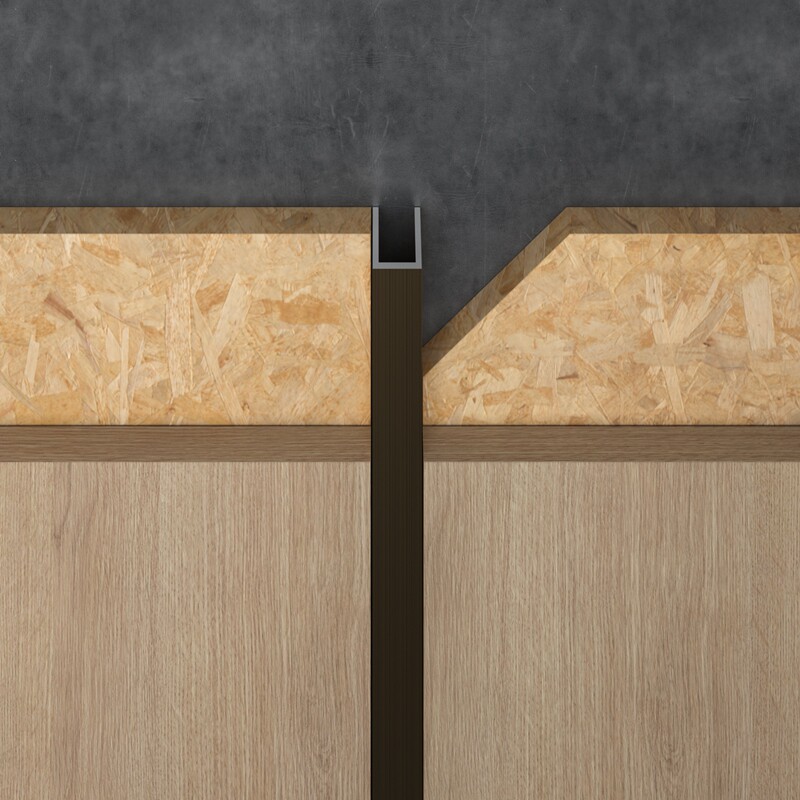 典爵阁墙砖收边条角线铝合金u型条u槽扣条黑钛包边装饰条瓷砖线条