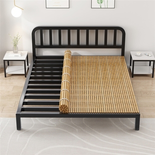 欧式折叠竹板床板垫片整块凉席加硬超薄护腰硬竹床垫环保实木耐用