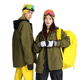 COSONE单板滑雪服教练夹克假两件防水防风男女单双板户外滑雪衣