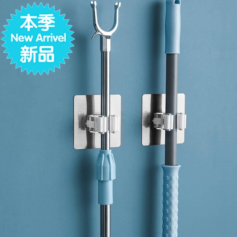 吸盘拖把架扫把架免打e孔拖把夹卫生间拖布8挂架置物架三个装在类目 居家日用, 防护用品, 其它劳保用品中 - 来自Buy2taobao.com提供专业的淘宝代购服务