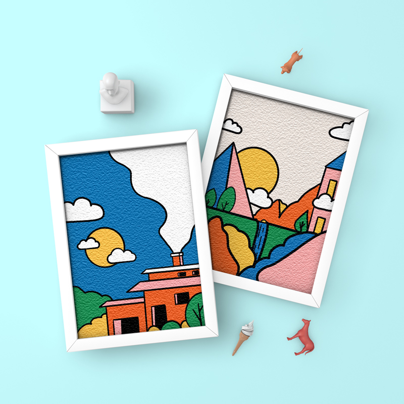 纸浆画手工diy-特价促销-优惠券领取-价格|多少钱