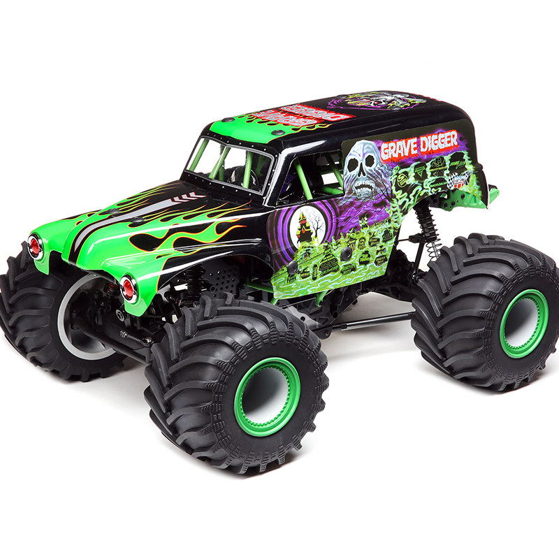 losi lmt 4wd掘墓者遥控电动rc模型车 大脚怪物遥控车 大脚越野车