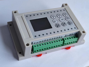 8进8出8路多路时间继电器可编程控制器循环定时开关简易PLC一体机