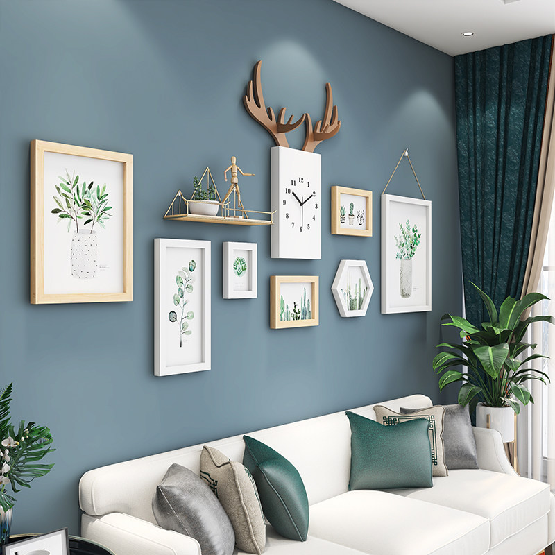 墙贴装饰创意个性客厅优惠券爱比价妈妈