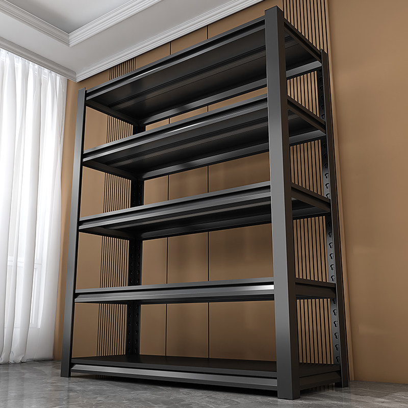 货架置物架仓储仓库钢制展示架超市阳台多层落地收纳架加厚铁架子