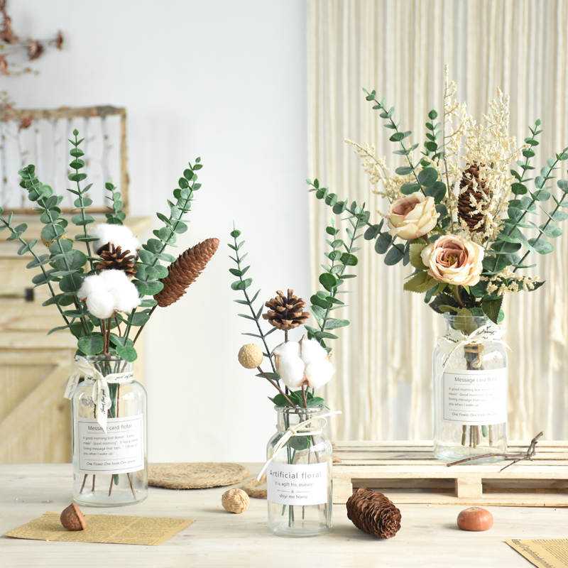 Northern Europe ins vase Decoration a living room flower arrangement Flower art Artificial flower Artificial Flower a decoration Dried flowers Bouquet of flowers Home Furnishing decoratein the Home accessories , Vase/Flower/Artificial flowers/Imitation jewelry , Flower/Vase , Vase category - from Buy2taobao.com to provide professional Taobao agent buy service