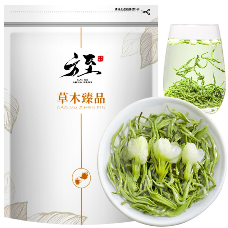 川派茉莉飘雪2024新茶茉莉花茶浓香型茶叶自己喝四川花茶袋装250g