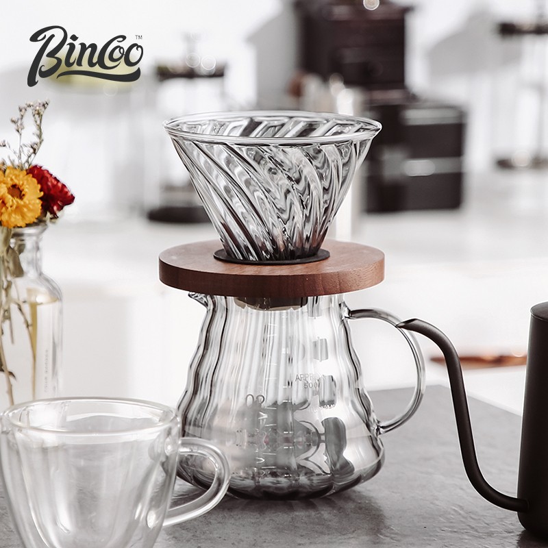 Bincoo Coffee pot Pyrex Glass Shu Wen share Flaky clouds coffee Appliances suitin the Tableware , Coffee , Coffee pot category - from Buy2taobao.com to provide professional Taobao agent buy service