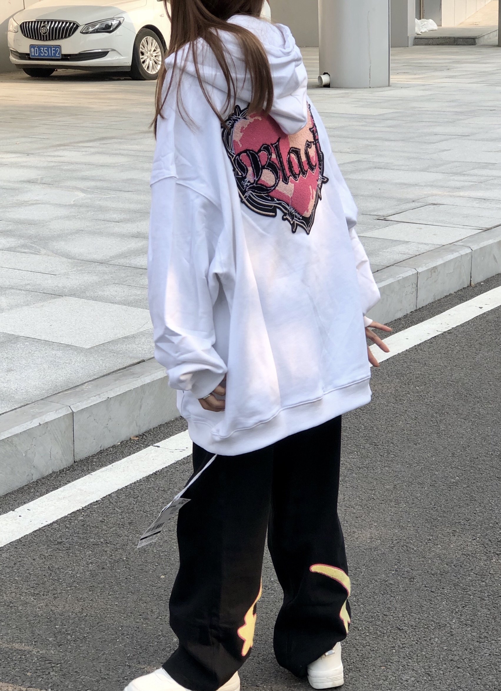 卫衣oversize欧美潮牌