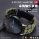 适用华为watch3伞绳表带手工编织尼龙透气柔软防水防汗watch3pro手表带女表带男款46mm潮牌42替换非原装配件