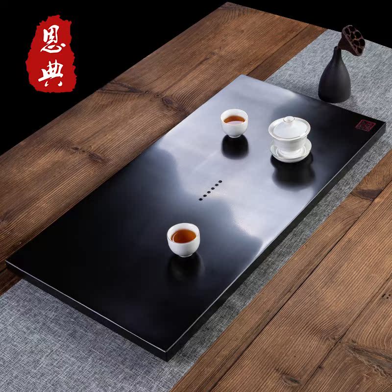 恩典乌金石茶盘整块石头天然大小号石材功夫茶具石头茶台简约家用|ruв категории посуда, чайный сервиз, чайный поднос - от Buy2taobao.com для оказания профессиональной услуги покупки агента Taobao