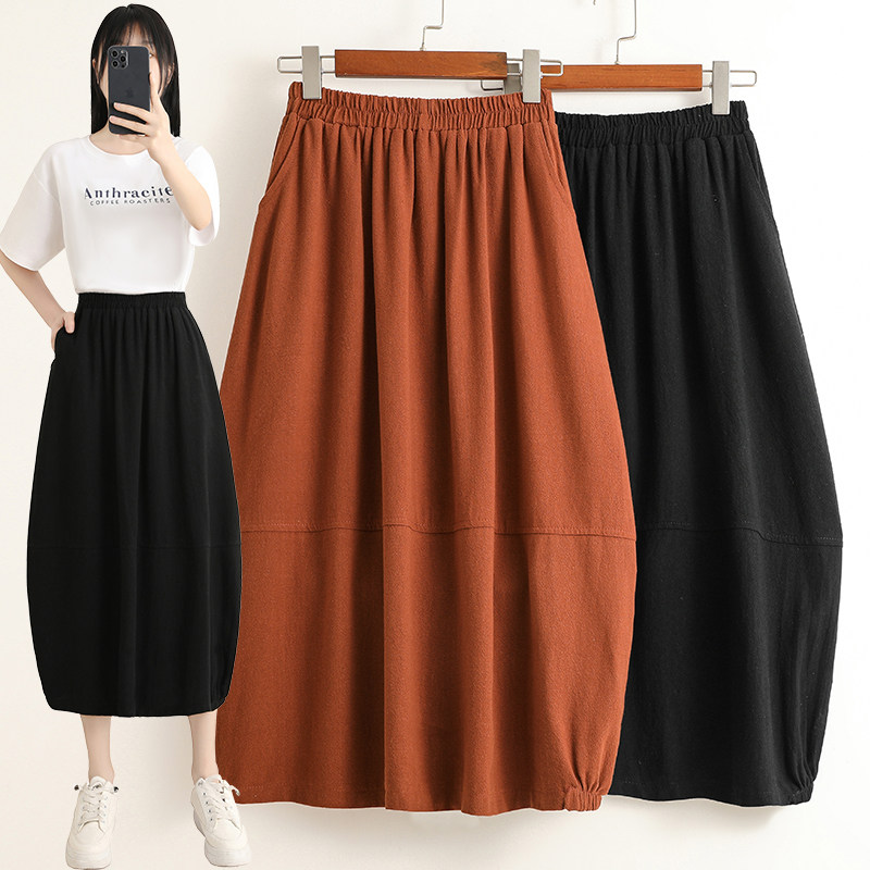 灯笼裙夏季半身夏