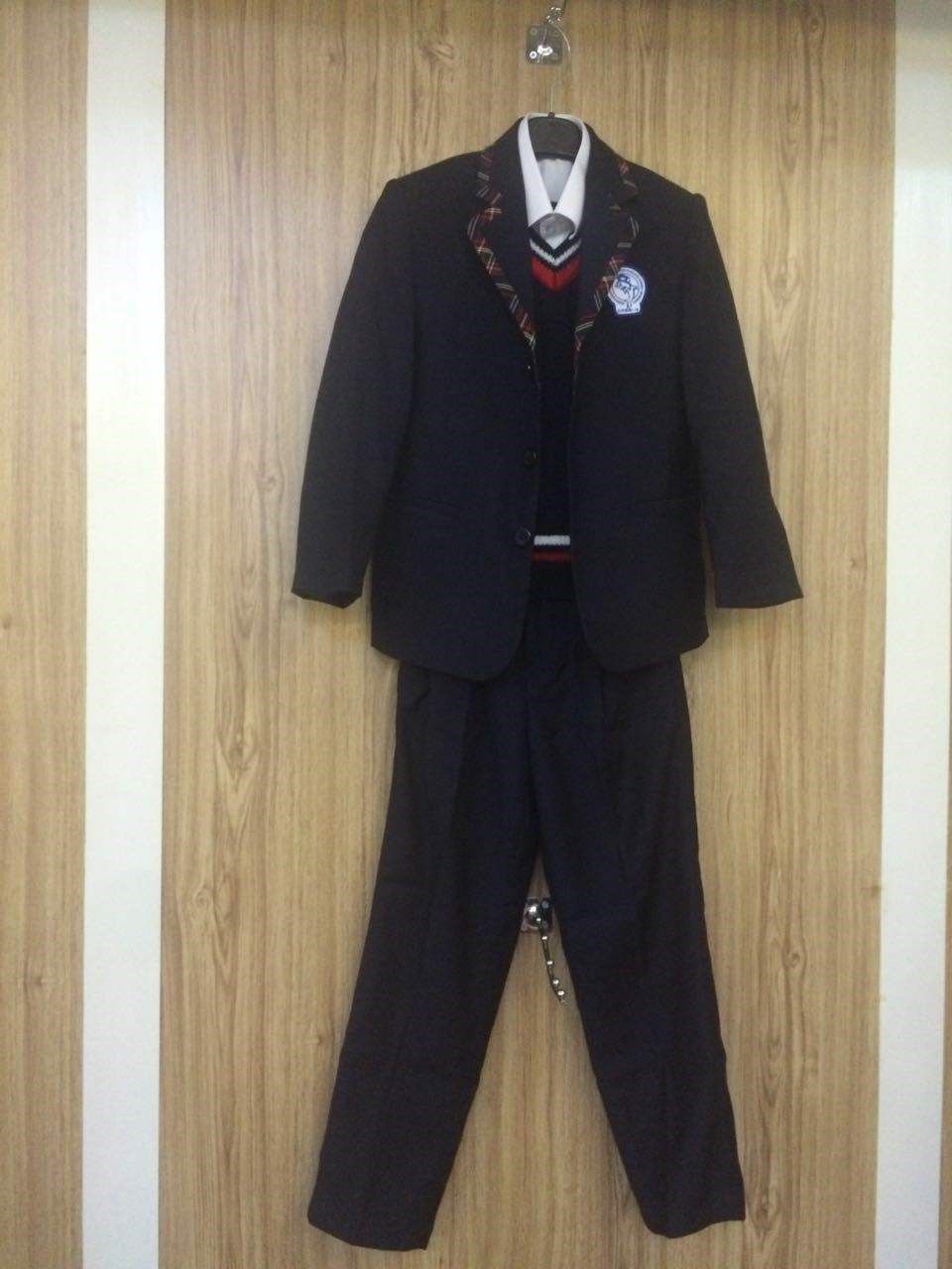 校服新款北师大厦门海沧附校小学男生冬装制服学生校服