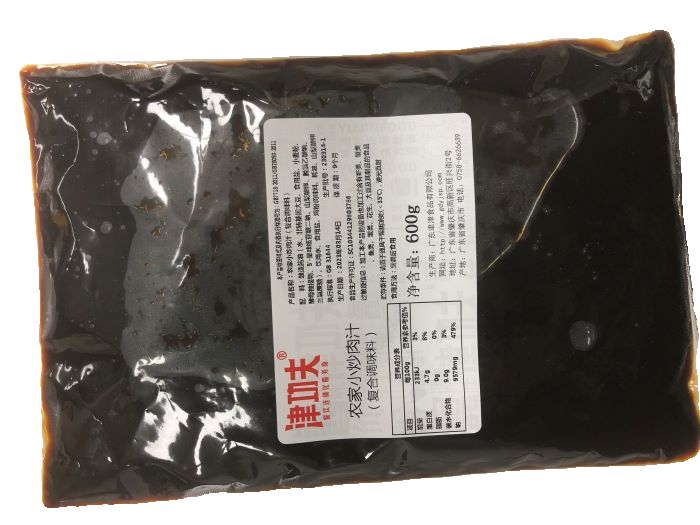 津功夫小炒肉汁600g/袋商用调味酱散装